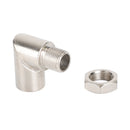 Exhaust Pipe M18*1.5 Oxygen Sensor Adapter 90 Degree Extension Extender CLE Generic-7