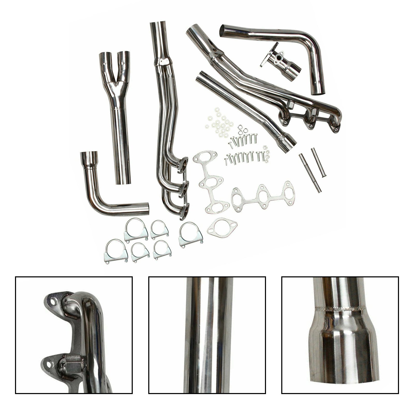 Toyota 1988-1995 4Runner 3.0L V6  Stainless Exhaust Manifold Headers