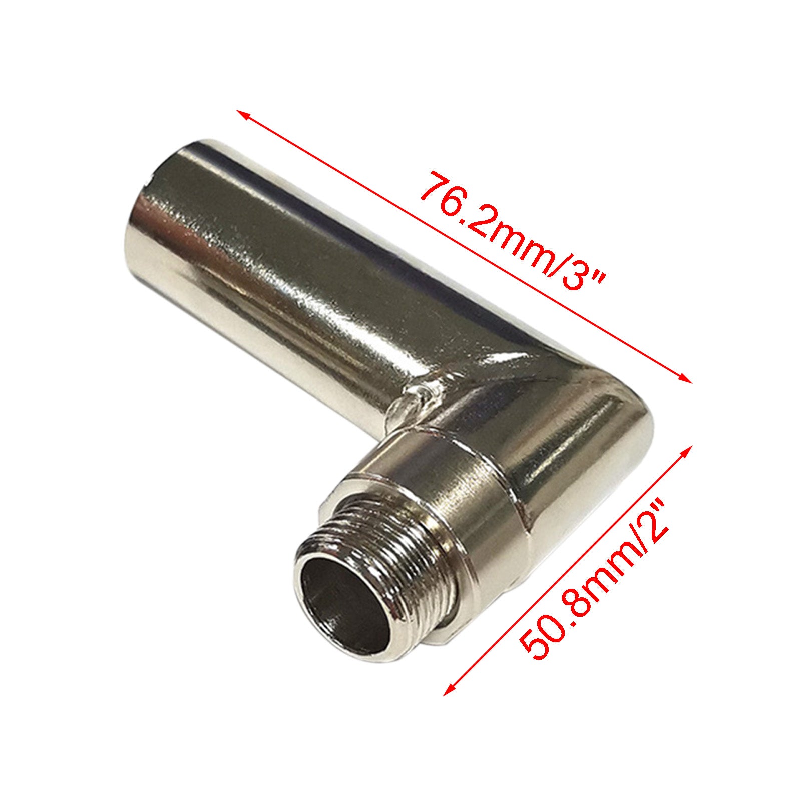 M18 X 1.5 O2 Oxygen Spacer Sensor Angled Extender 90 Degree O2 Bung Extension - 0