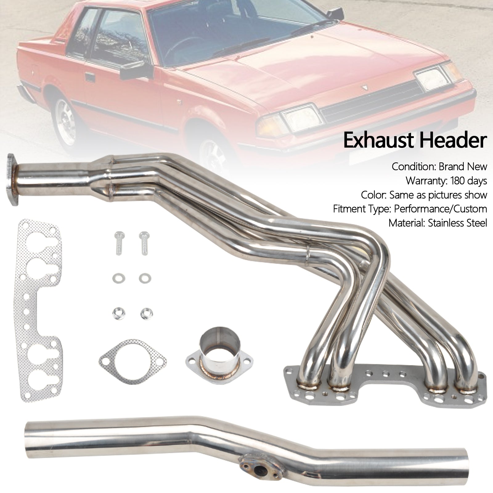 Toyota 1975-1980 Pickup 2.2L SOHC Engine Exhaust Manifold Header