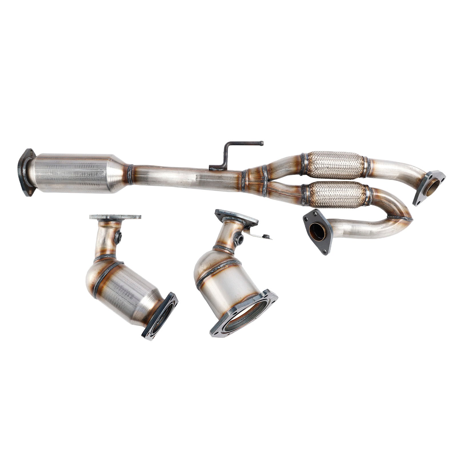 Nissan 2009-2014 Maxima 3.5L All Three Catalytic Converter Flex Y-Pipe