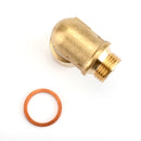 1PC M18X1.5 02 Bung Extension O2 Oxygen Sensor Angled Extender Spacer 90 Degree-6
