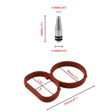 BMW N47 2.0D Intake Manifold Repair Plug Sealing Bung With Gaskets - 0