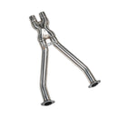 Collecteurs d'échappement et tube en X en acier inoxydable pour Chevrolet Corvette C5 LS1 LS6 97-04-3