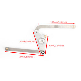 Benz M272 V6 M273 V8 Intake Manifold Air Flap Runner Lever Repair Kit - 0