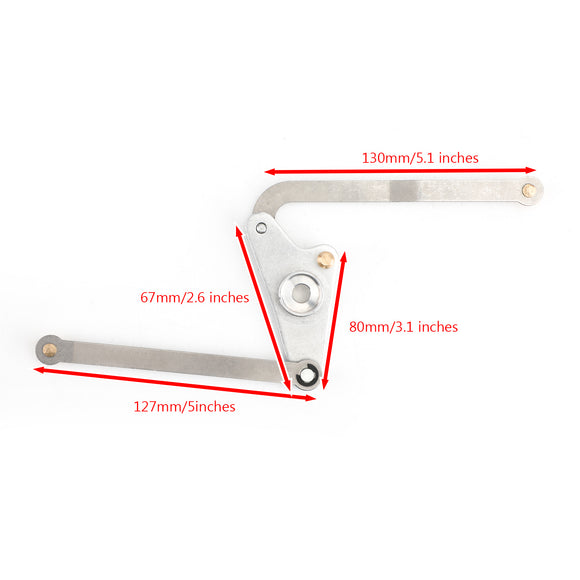 Benz M272 V6 M273 V8 Intake Manifold Air Flap Runner Lever Repair Kit