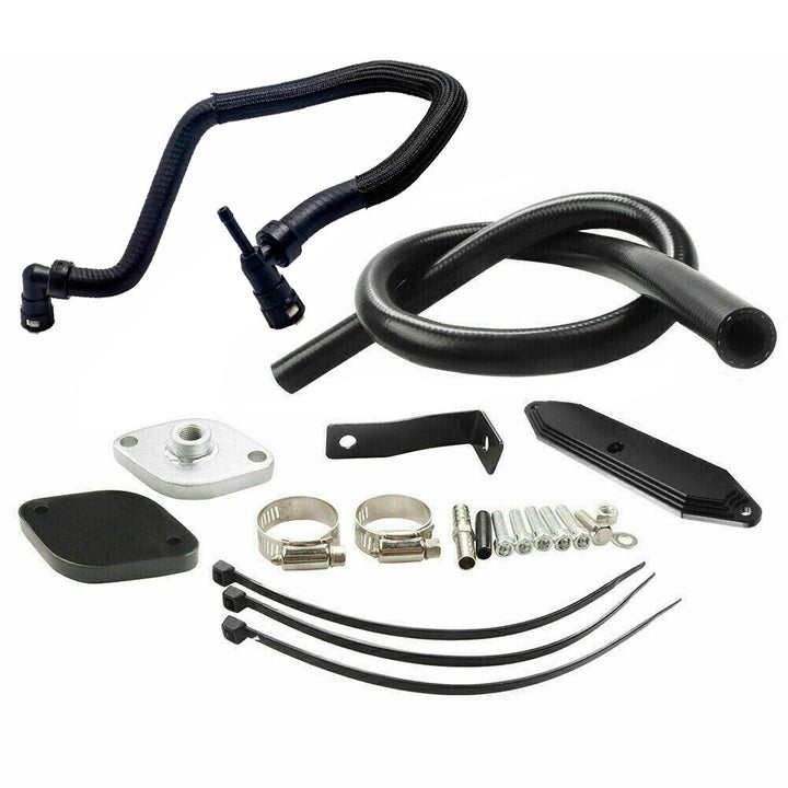 Ford 2015-2023 F250 F350 F450 F550 6.7L V8 Powerstroke Diesel EGR Delete Kit w/Radiating pipe