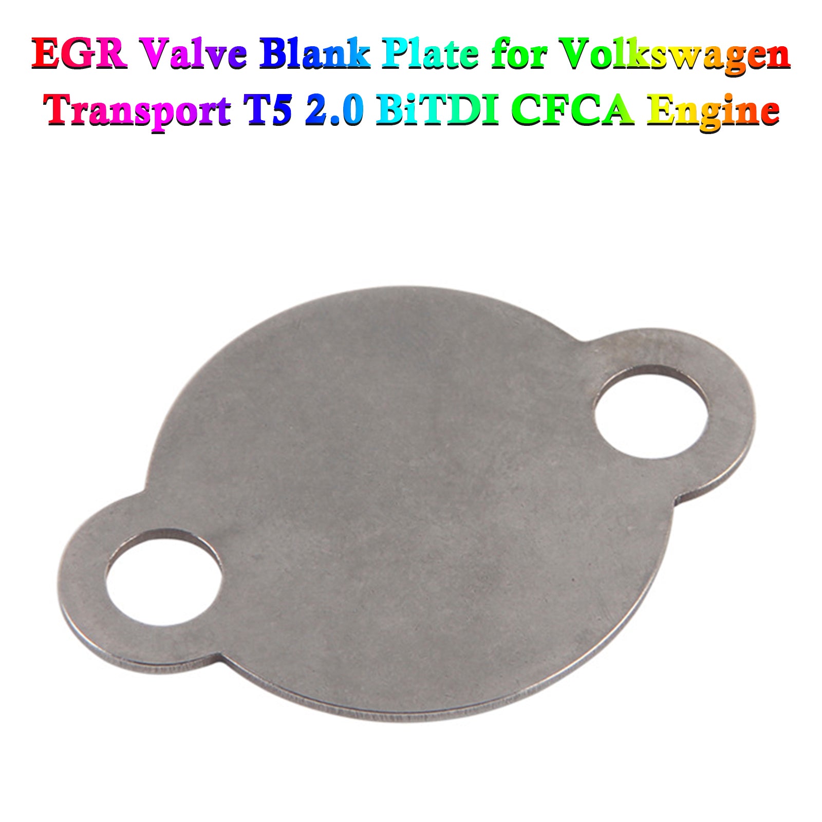 Volkswagen 2009- Platforms/Chassis 7JD 7JE 7JL 7JY 7JZ 7FD 2.0 BiTDI Engine EGR Valve Blank Plate