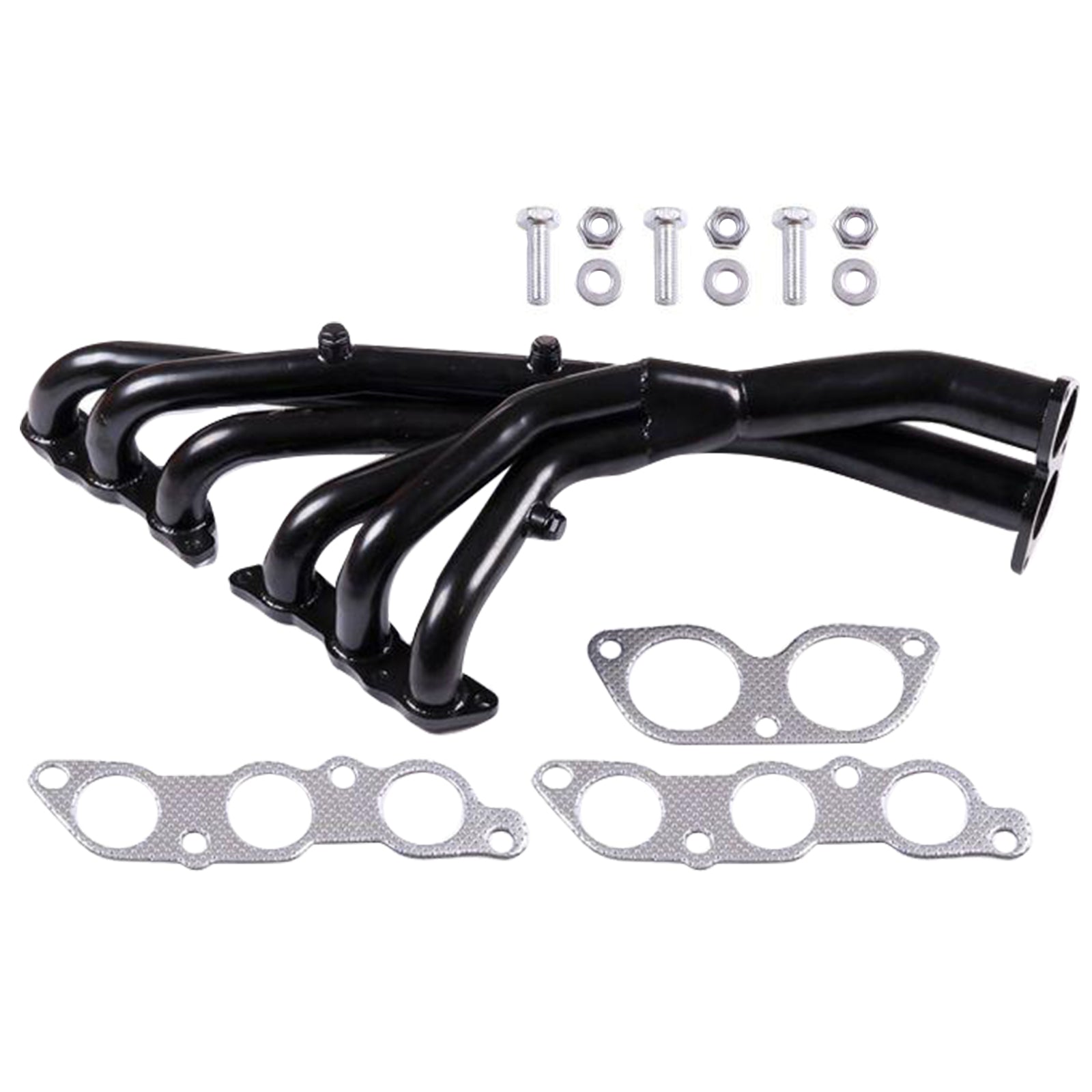 Lexus 2001-2005 IS300 3.0L Black Stainless Steel Exhaust Manifold Header