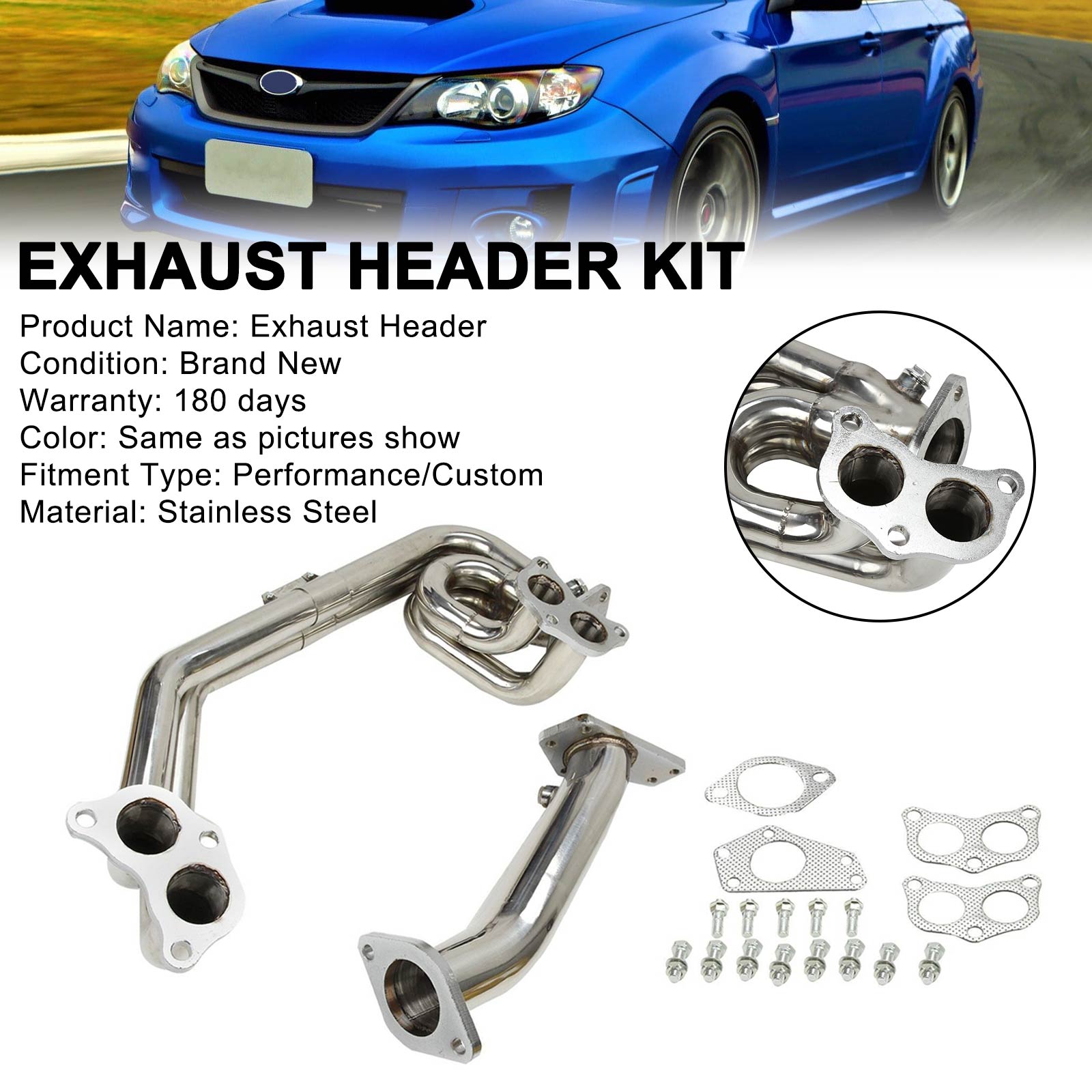 Subaru 2008-2014 Impreza WRX/STI EJ25 GE/GH/GR/GV 2.0L 2.5L Exhaust Manifold