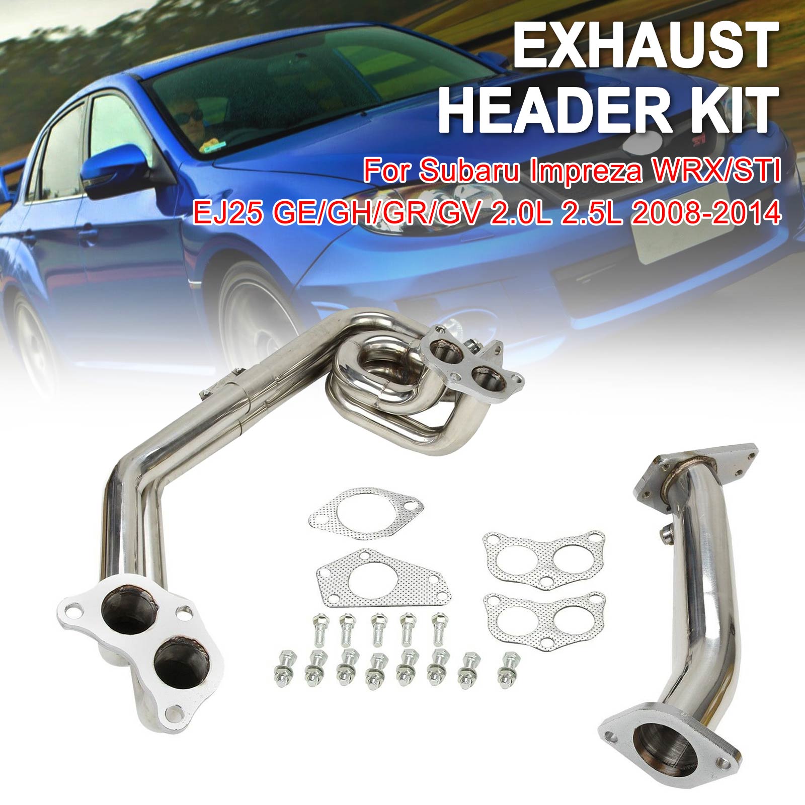 Subaru Impreza 2008-2014 WRX STi GE/GH/GR/GV 2.0L 2.5L Exhaust Manifold