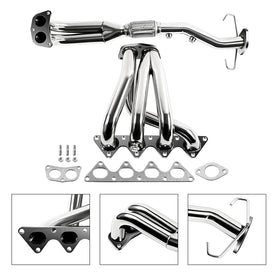 Mitsubishi 2002-2007 Lancer Stainless Steel Racing Exhaust Header Manifold - 0