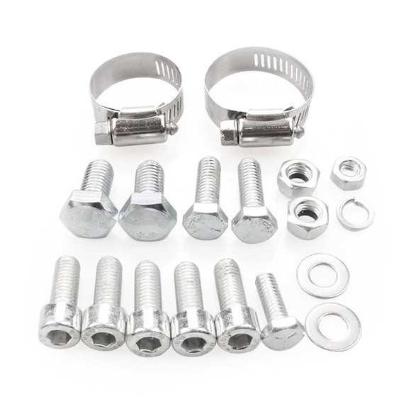 Kit de suppression de collecteur d'échappement et de recirculation des gaz d'échappement (EGR) pour Dodge Ram 2500 3500 6,7 L Cummins Diesel 4 pouces (2013-2017)