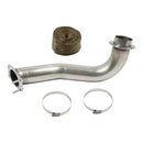 2017-2023 Chevy GMC Duramax Diesel 6.6 L5P 3.5" Downpipe & EGR Valve Cooler Delete Kit-7