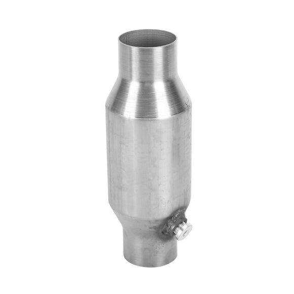 Convertisseur catalytique universel 2X 2,5" 425250 en acier inoxydable à haut débit