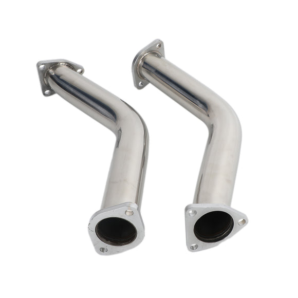 Échappement droit non réactif avec 2 tubes d'essai pour Infiniti G35 3,5 L (2003-2006)