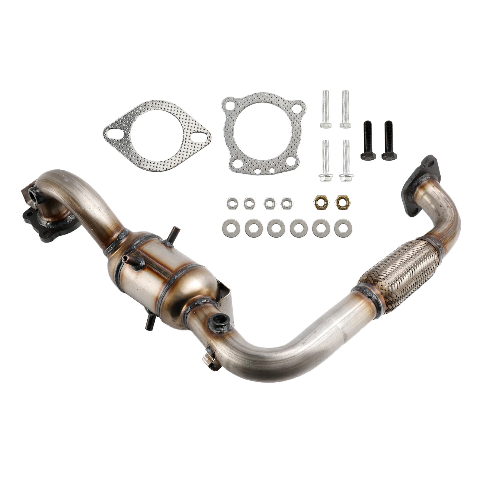 Catalytic Converter Type Approved fits FORD FOCUS Mk3 1.0 12 to 20 BM 1766306