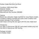 Rubber Intake Manifold Carb Boot-3085809 Fits For Polaris Sportsman 500 HO (2001-13)-5