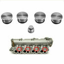Alfa Romeo Fiat Vauxhall SAAB 1.9 Z19DTH Inlet Manifold Swirl Flap Blanks-2