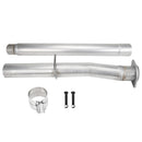 Ford 2008-2010 F-250 F-350 F-450 F-550 Powerstroke Diesel 6.4L 4" Exhaust Pipe & EGR Valve Delete Kit + Intake Elbow Diecast-7