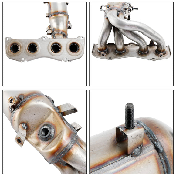 Front + Rear Exhaust Catalytic Converter Fit 2002-2006 Toyota Solara 2.4L