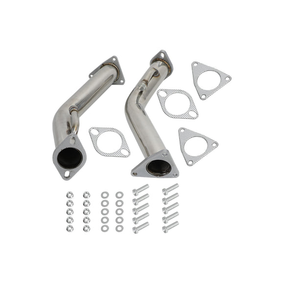 Tuyau d'échappement de 2,5 pouces pour Infiniti Q50 Q60 3,7 L
