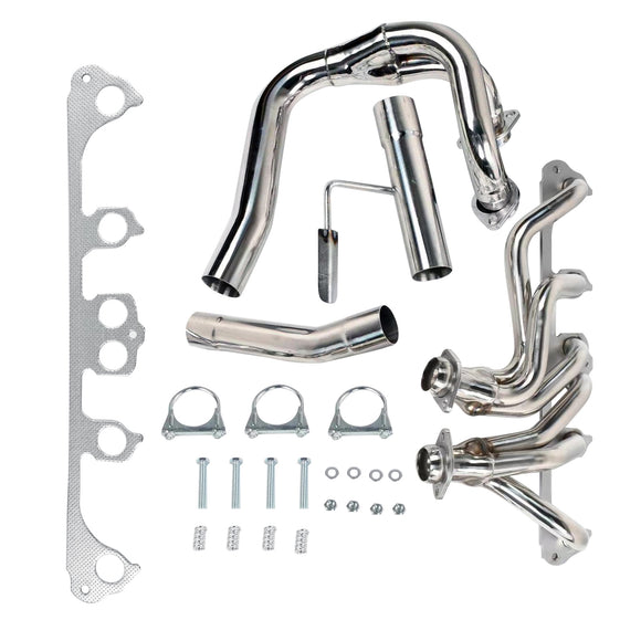 Racing Header Exhaust Manifold Fit Jeep Cherokee 4.0L 1991-1999