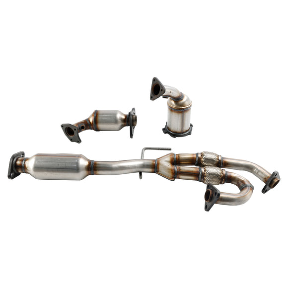 Nissan Murano 3,5 L 2003-2007 : lot de 3 catalyseurs