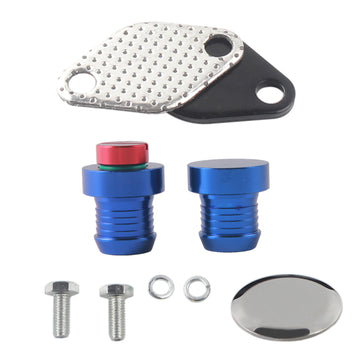 Blue EGR Valve Cooler Repair Replace kit for BMW M47N2 M57N2 E46 E90 E60 E61 E83