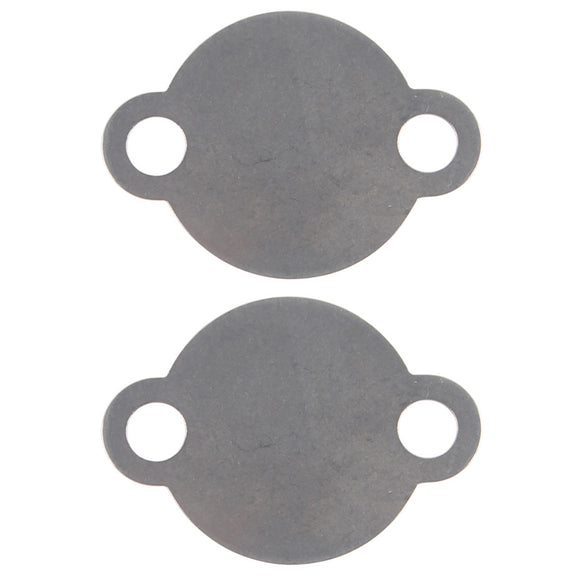 2 × EGR Valve Blank Plate for Volkswagen Transport T5 2.0 BiTDI CFCA Engine