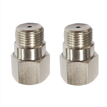 2PCS 34mm O2 Oxygen Sensor Test Pipe Extension Extender Adapter Spacer M18x1.5 Bung