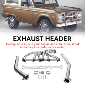 Ford 1961-1966 Econoline 2,4 l 2,8 l Edelstahl-Auspuffkrümmer - 0