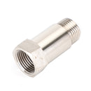 45mm M18x1.5 Bung Fix Check Engine Light Eliminator Oxygen O2 Sensor Adapter-10