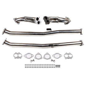 Stainless Steel Exhaust Downpipe for Nissan 1990-1996 300ZX Z32 Turbo 3.0L