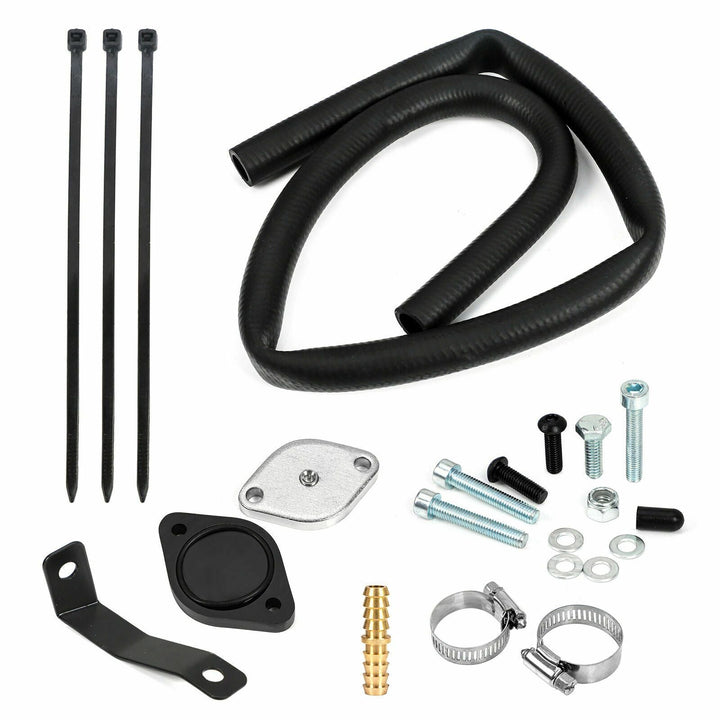 Ford 2015-2023 F250 F350 F450 F550 6.7L V8 Powerstroke Diesel EGR Delete Kit w/Radiating pipe