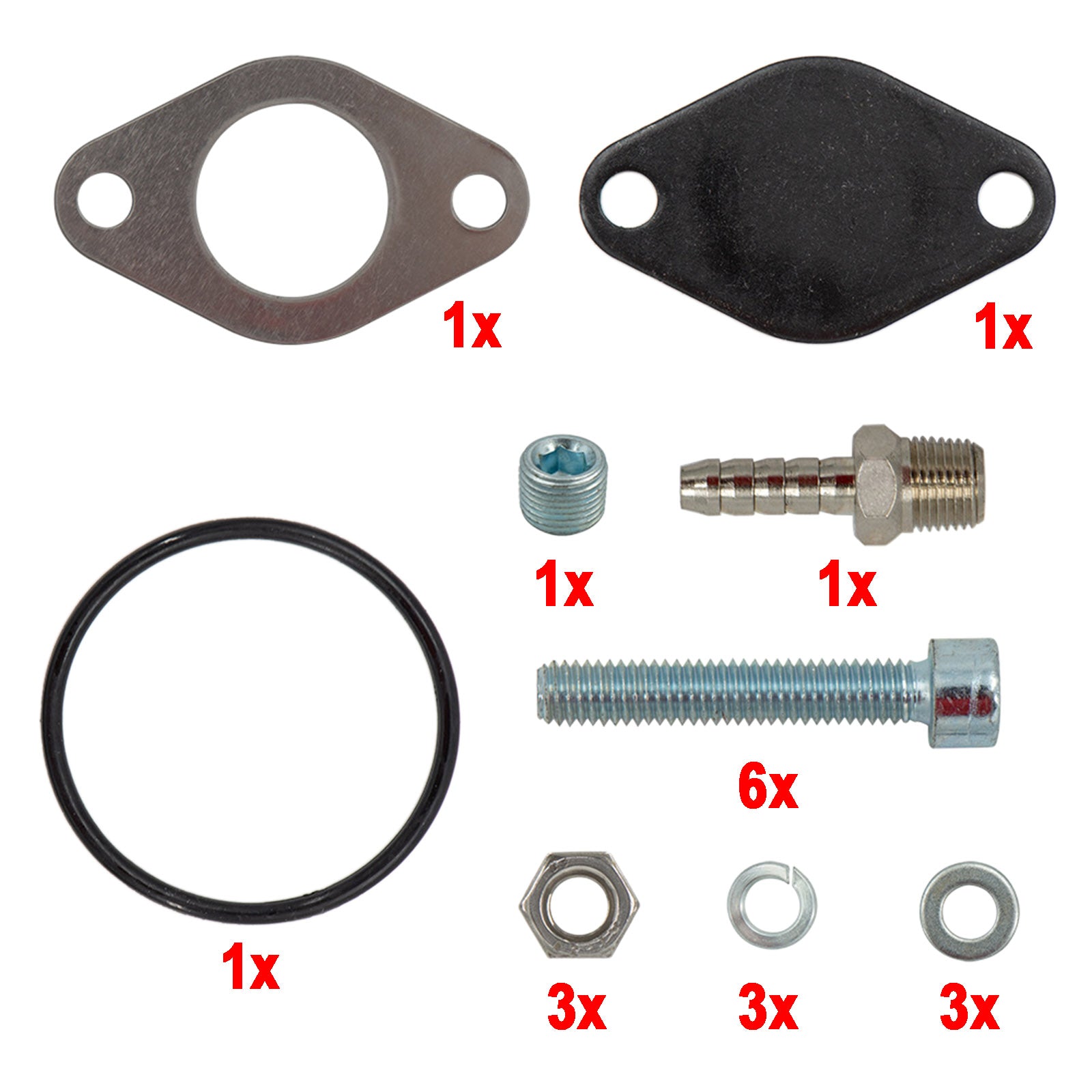 Volkswagen Golf Mk5 Skoda Seat Jetta Audi 2.0 Tdi EGR-Löschventil-Rohrsatz