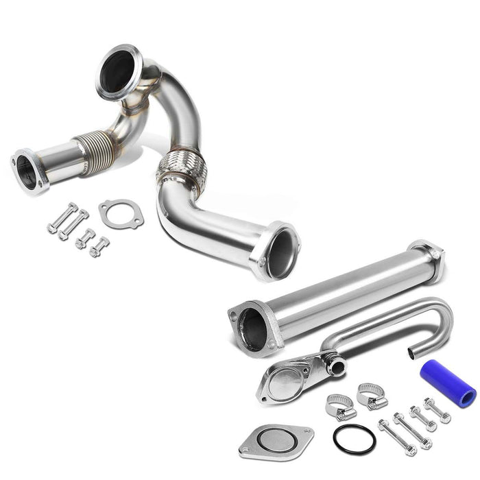 Ford 2003-2005 Excursion 6.0L V8 Diesel EGR Delete Kit with Up/Y-Pipe