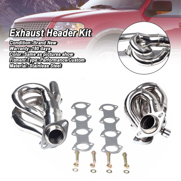 Collecteur d'échappement tubulaire court pour Ford Expedition 4,6 L (1997-2002)