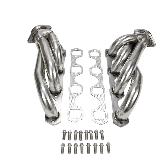 Collecteurs d'échappement en acier inoxydable pour Ford Mustang 5.0 V8 GT/LX/SVT 1979-1993