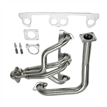 1991-1995 Jeep Wrangler YJ 2.5L L4 Exhaust Manifold Header w/ Downpipe