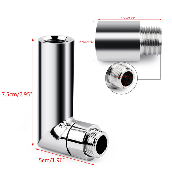O2 Oxygen Sensor Angled Extender Spacer 90 Degree 02 Bung Extension M18 X 1.5