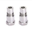 Lot de 2 entretoises de capteur d'O2 M18 x 1,5 pour voyant de contrôle du moteur CEL avec convertisseur catalytique-1