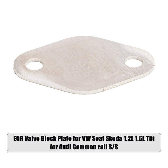 VW Seat Skoda 1.2L 1.6L TDi for Audi Common rail S/S EGR Valve Block Plate