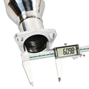 Tuyau d'échappement Tuyau de descente d'échappement pour Honda Civic EX 1.7L 2001-2005-2