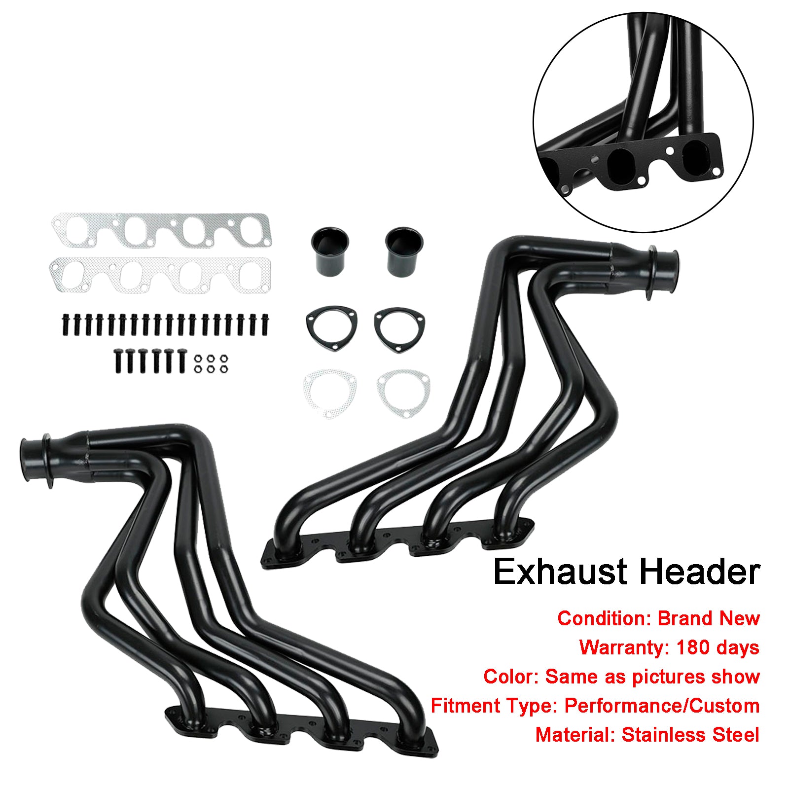 Ford 1977-1979 F100 F150 F250 F350 6.6L Exhaust Header Manifold - 0