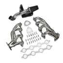 Air Intake Exhaust Header Fit Chevy Fit GMC Avalanche Silverado 2000-2006 V8-5