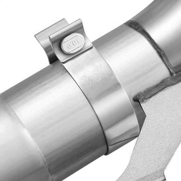 Ford 2015-2019 6,7 l Powerstroke F250 F350 F450 F550 4" Turbo-Fallrohr-Auspuff