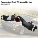 Areyourshop Engine Air Duct W/ Mass Sensor for Mercedes-Benz X164 W164 W211 W251 6420908237-2