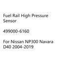 Fuel Rail High Pressure Sensor 499000-6160 For Nissan Navara D40 Pathfinder-8
