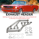 Collecteur d'échappement en acier inoxydable pour Ford Mustang 260/289/302 V8 Tri-Y 1964-1970-13
